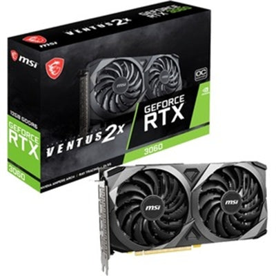 MSI NVIDIA GeForce RTX 3060 Graphic Card - 12 GB GDDR6 MSI NVIDIA GeForce RTX 3060 Graphic Card - 12 GB GDDR6